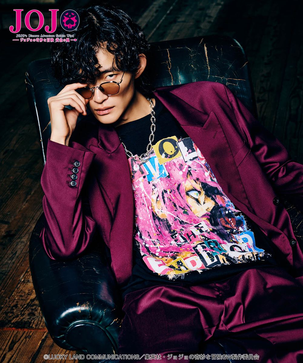 ディアボロ Tシャツ Diavolo T-shirt JOJO ジョジョ glamb グラム
