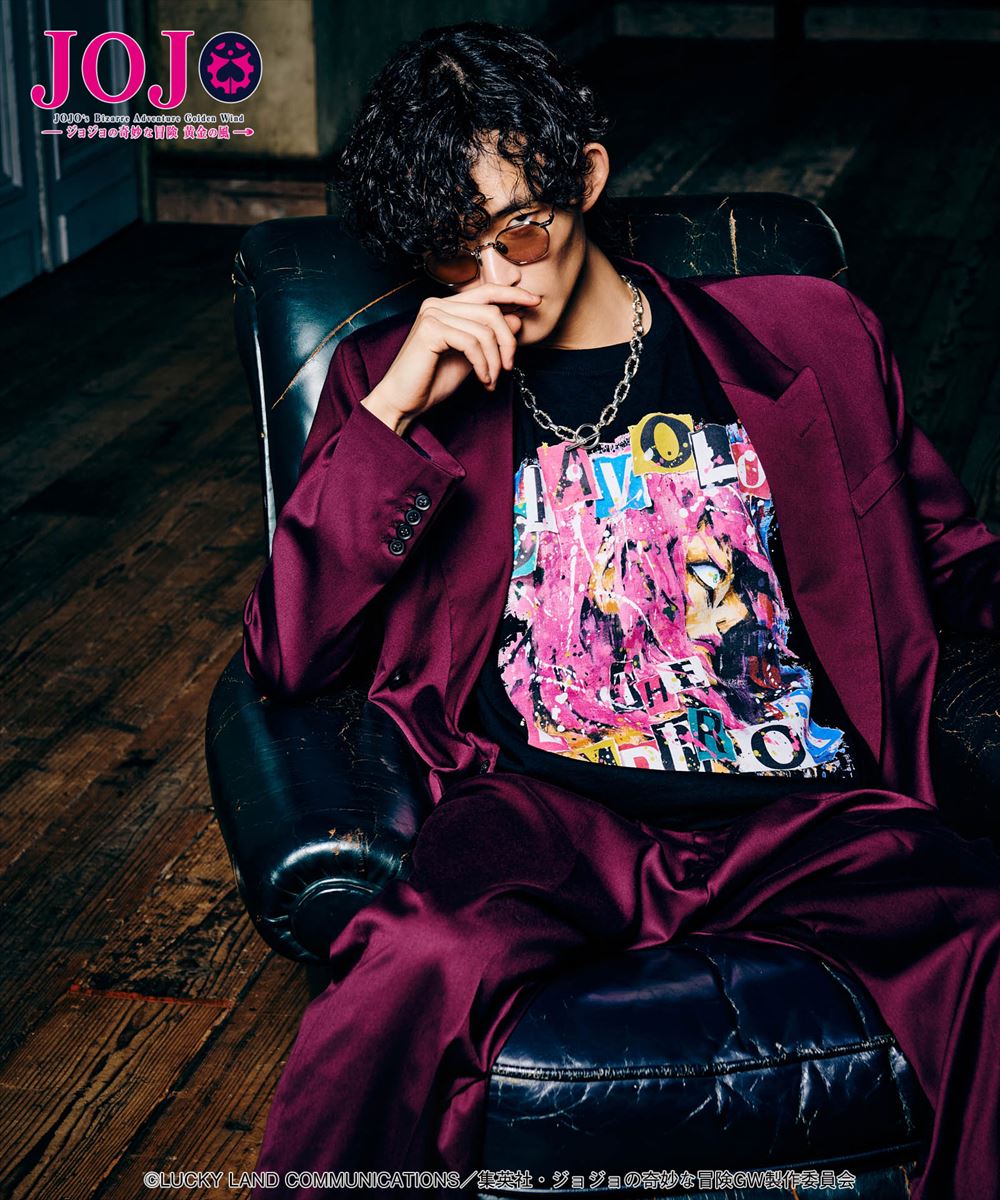 ディアボロ Tシャツ Diavolo T-shirt JOJO ジョジョ glamb グラム