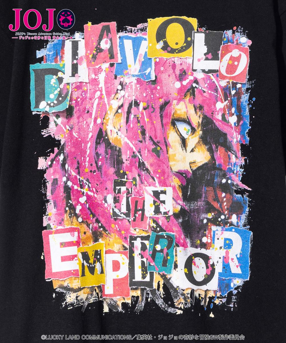 ディアボロ Tシャツ Diavolo T-shirt JOJO ジョジョ glamb グラム