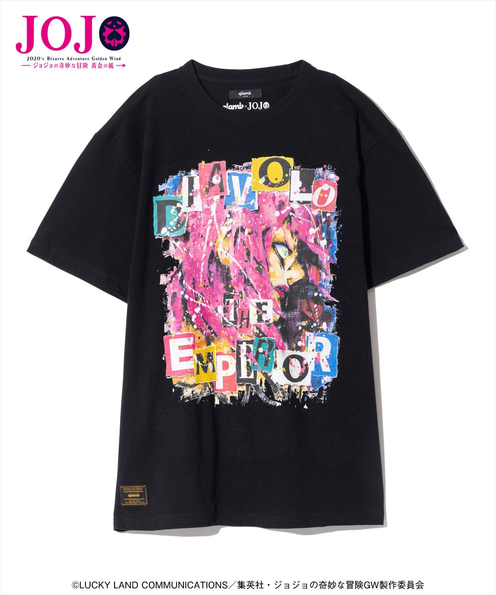 ディアボロ Tシャツ Diavolo T-shirt JOJO ジョジョ glamb グラム