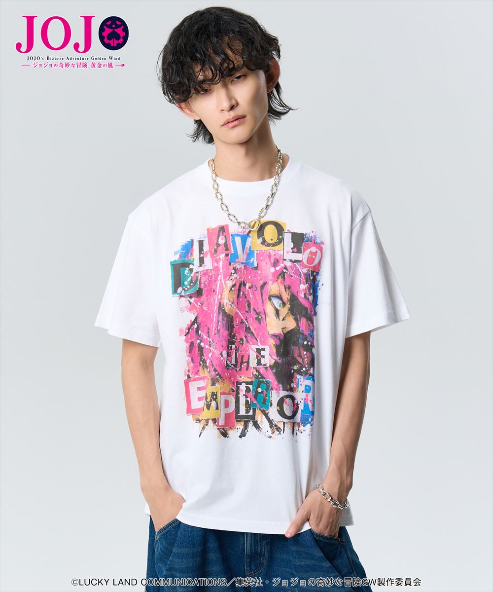 ディアボロ Tシャツ Diavolo T-shirt JOJO ジョジョ glamb グラム