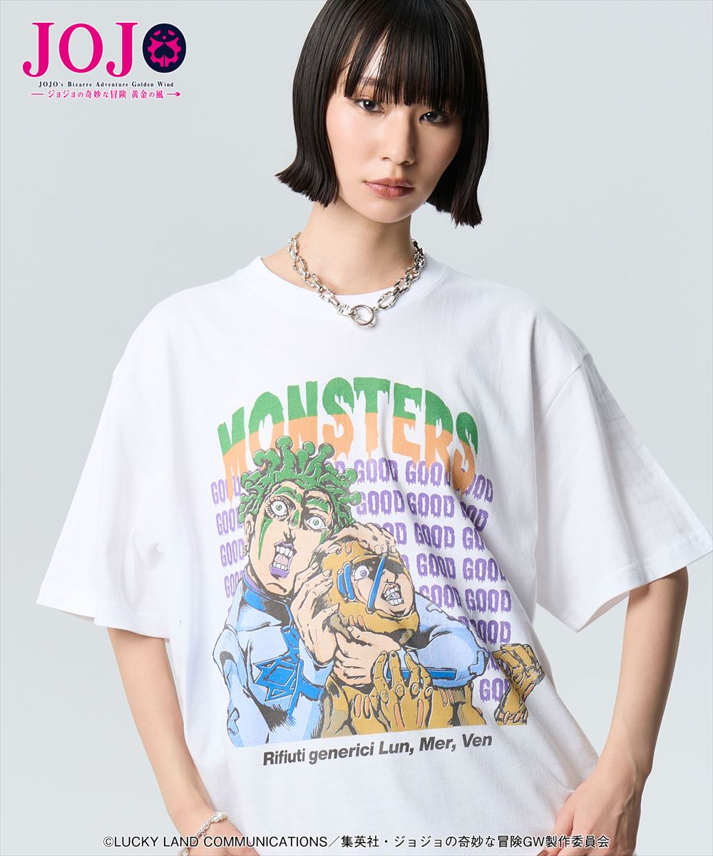 チョコラータ セッコ Tシャツ Cioccolata & Secco T-shirt JOJO ジョジョ glamb グラム