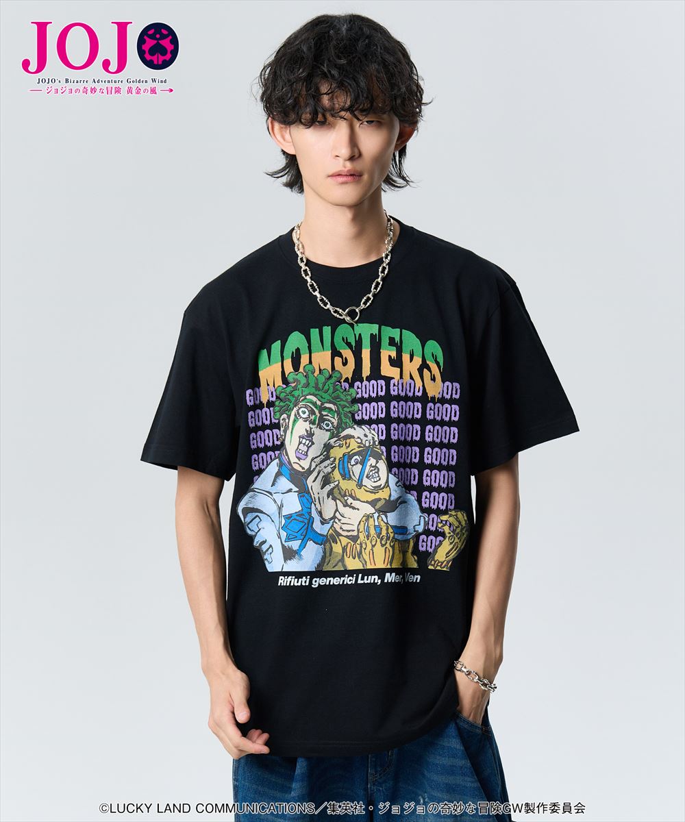チョコラータ セッコ Tシャツ Cioccolata & Secco T-shirt JOJO ジョジョ glamb グラム