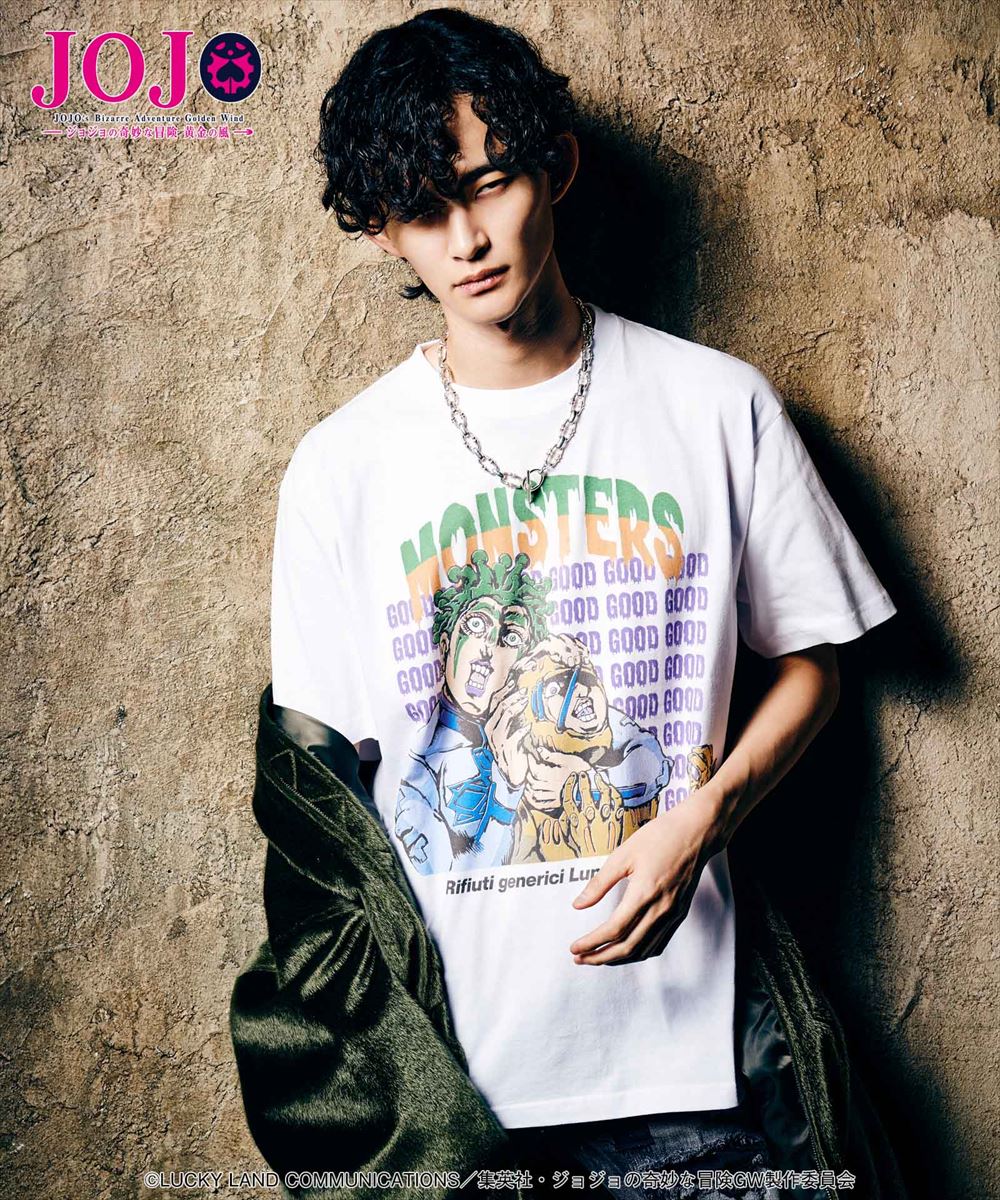 チョコラータ セッコ Tシャツ Cioccolata & Secco T-shirt JOJO ジョジョ glamb グラム