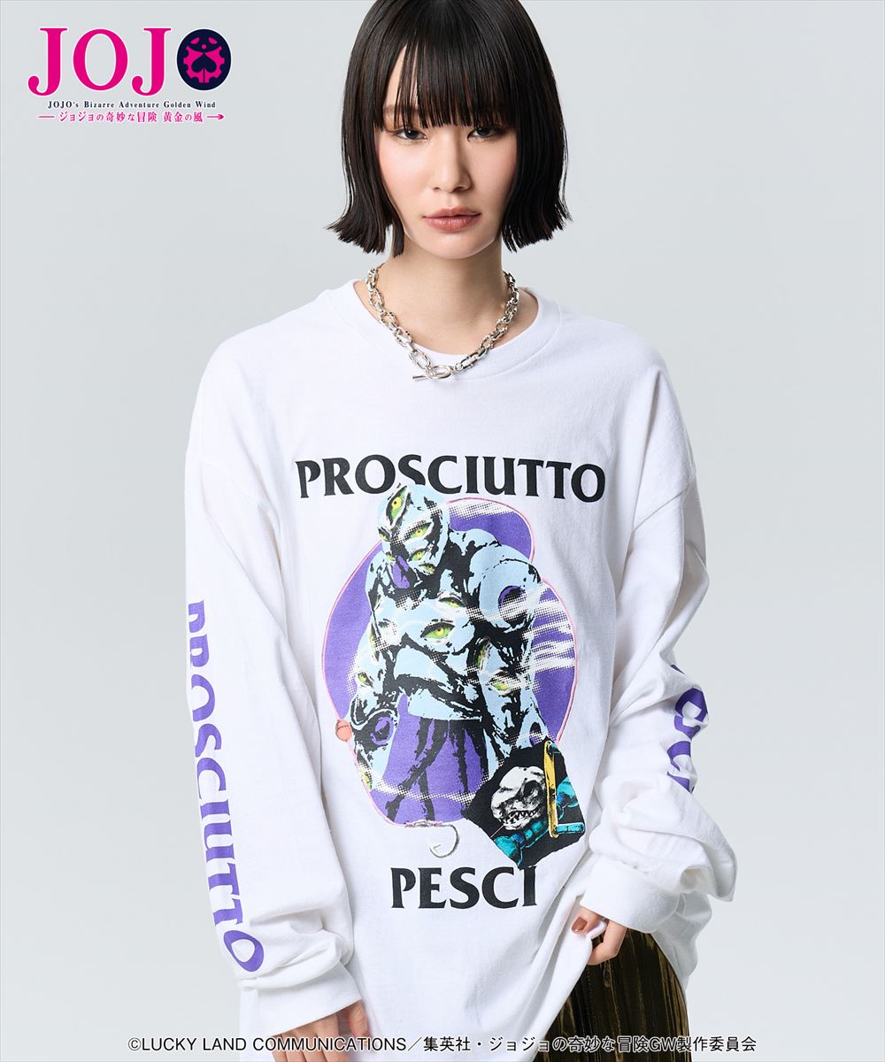プロシュート ペッシ ロングスリーブカットソー Prosciutto & Pesci’s Stand Cutsew JOJO ジョジョ glamb グラム