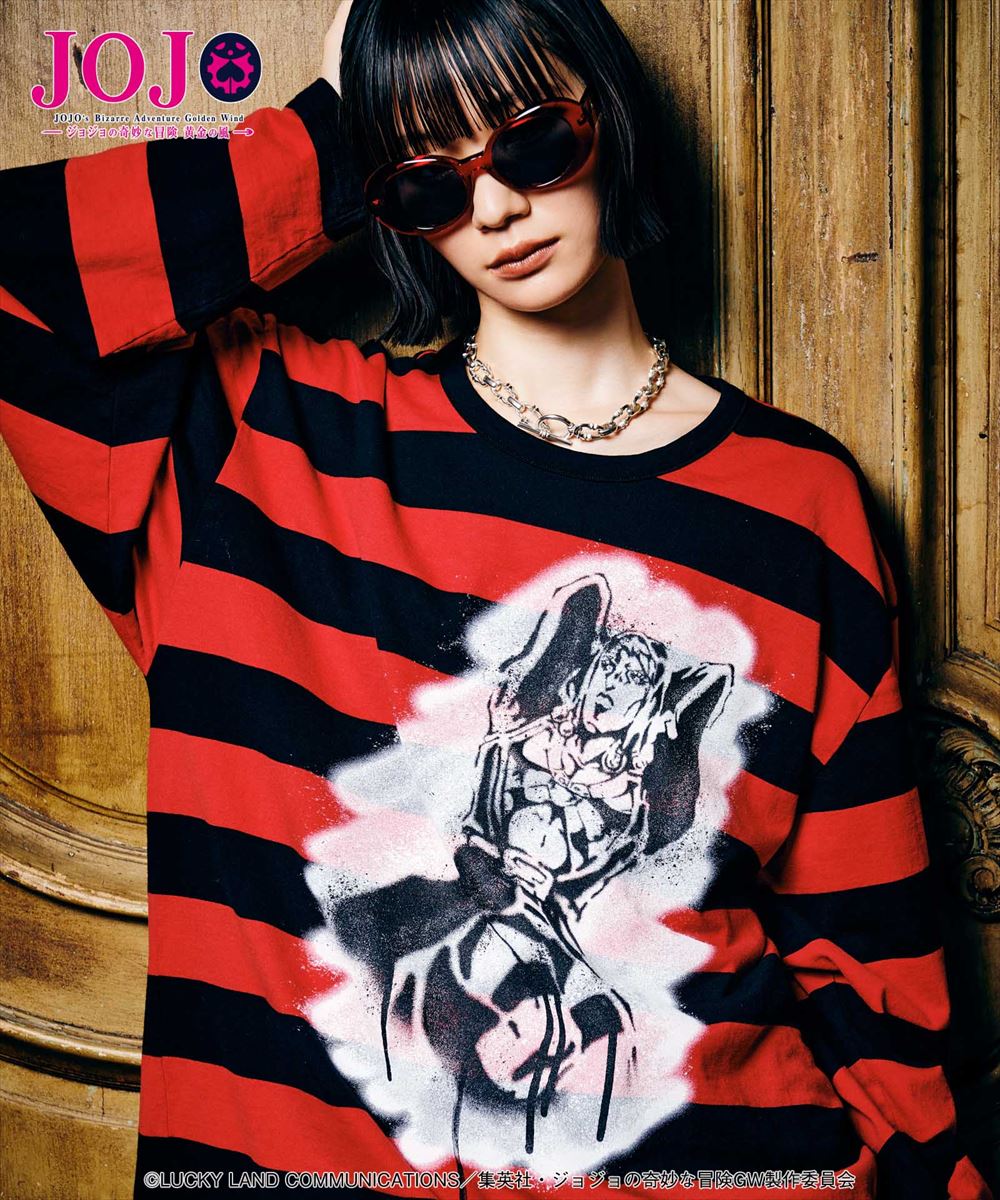 リゾット・ネエロ ボーダーカットソー Risotto Nero Border Cutsew JOJO ジョジョ glamb グラム