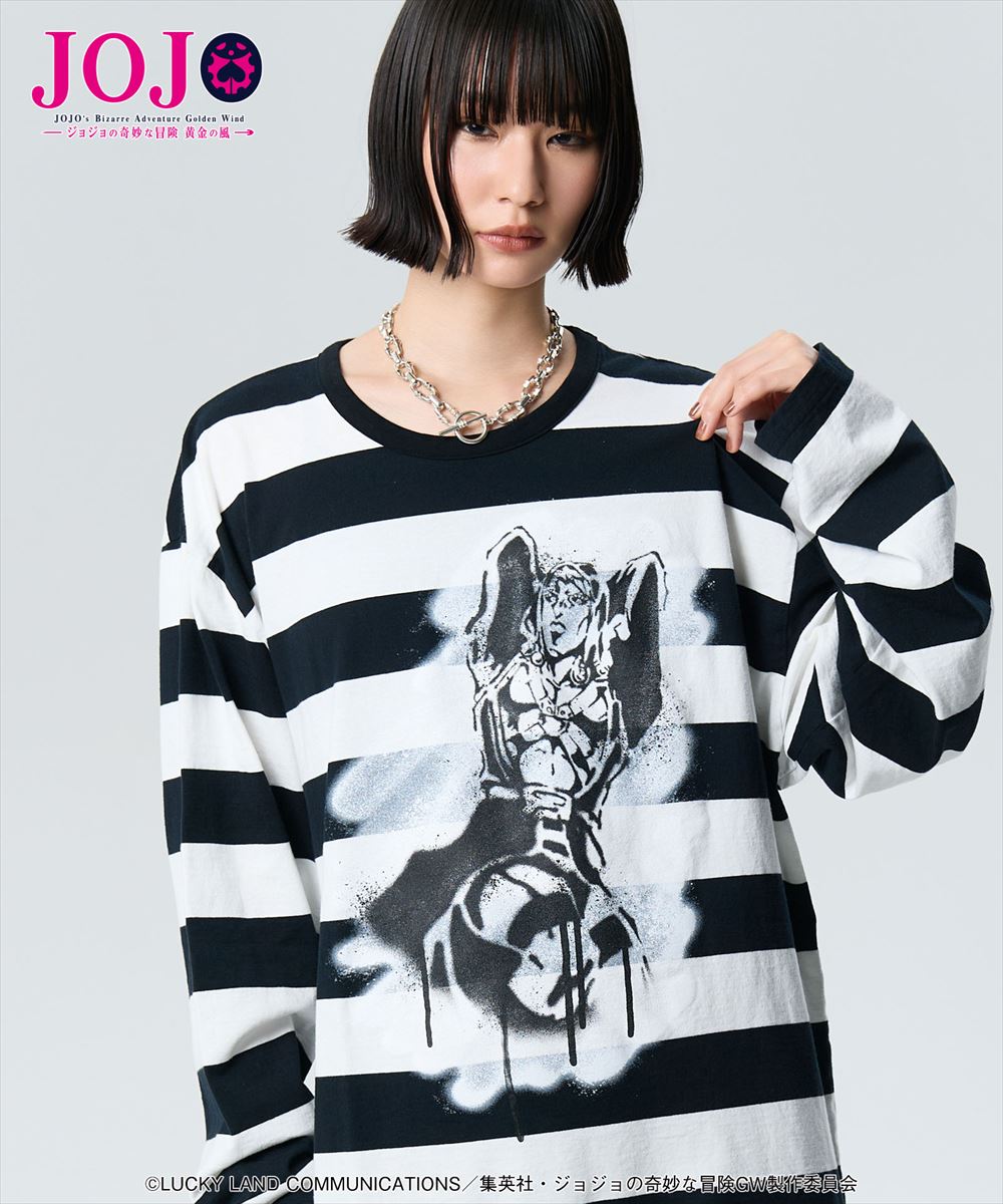 リゾット・ネエロ ボーダーカットソー Risotto Nero Border Cutsew JOJO ジョジョ glamb グラム