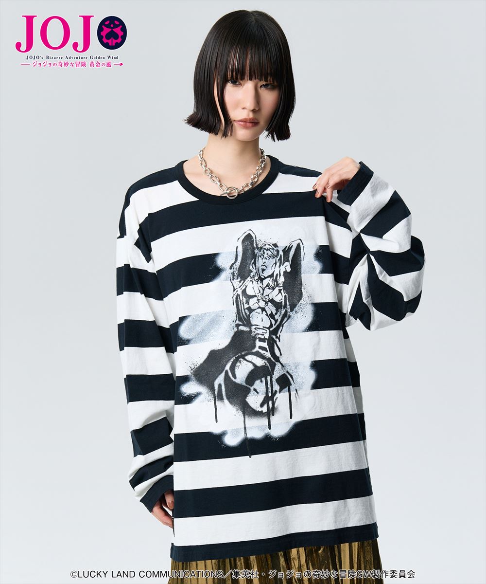 リゾット・ネエロ ボーダーカットソー Risotto Nero Border Cutsew JOJO ジョジョ glamb グラム