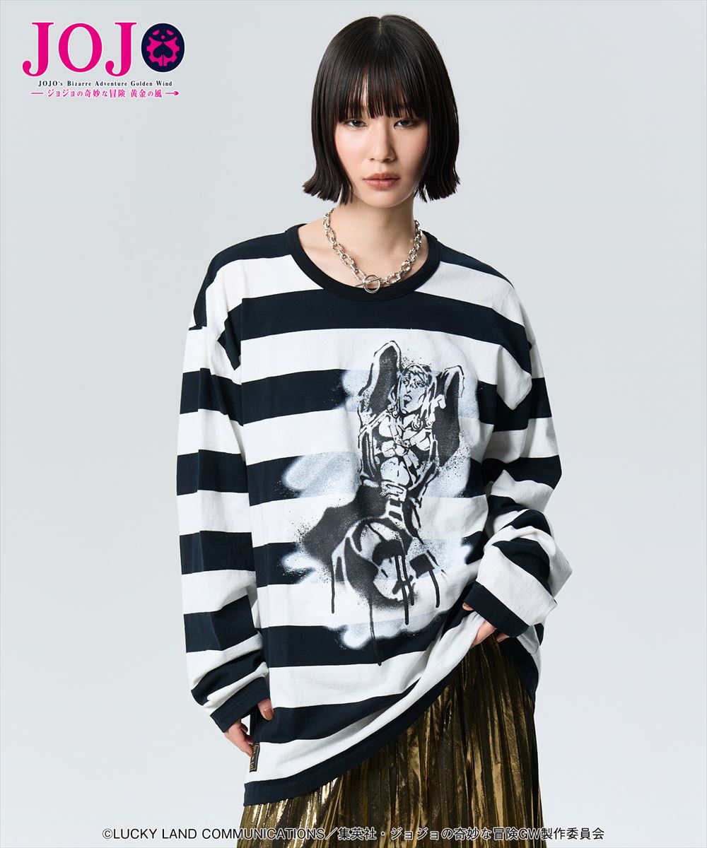 リゾット・ネエロ ボーダーカットソー Risotto Nero Border Cutsew JOJO ジョジョ glamb グラム
