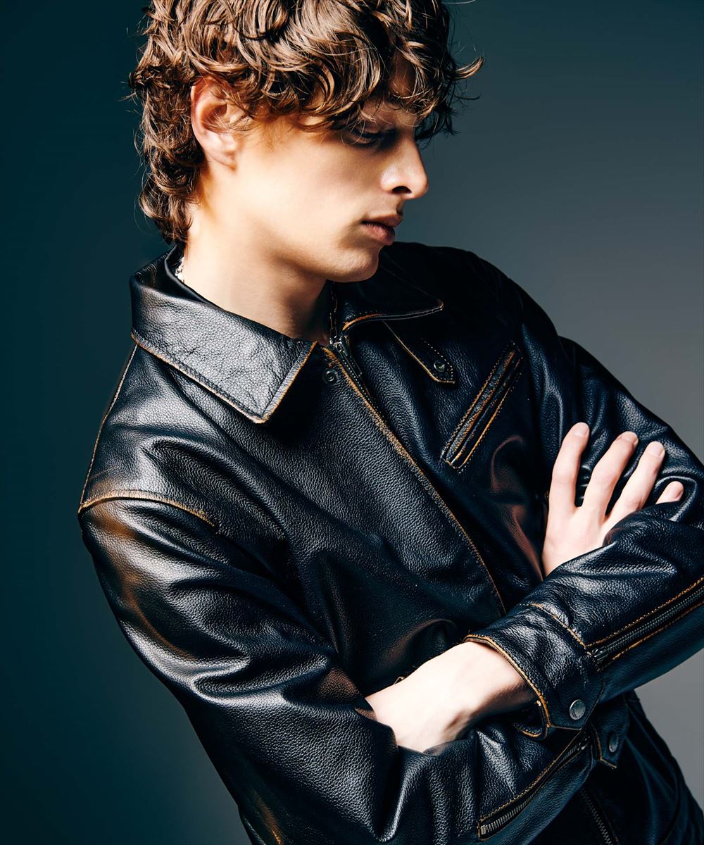 Hidden Valley Leather Jacket / ヒドゥンバレーレザージャケット glamb グラム