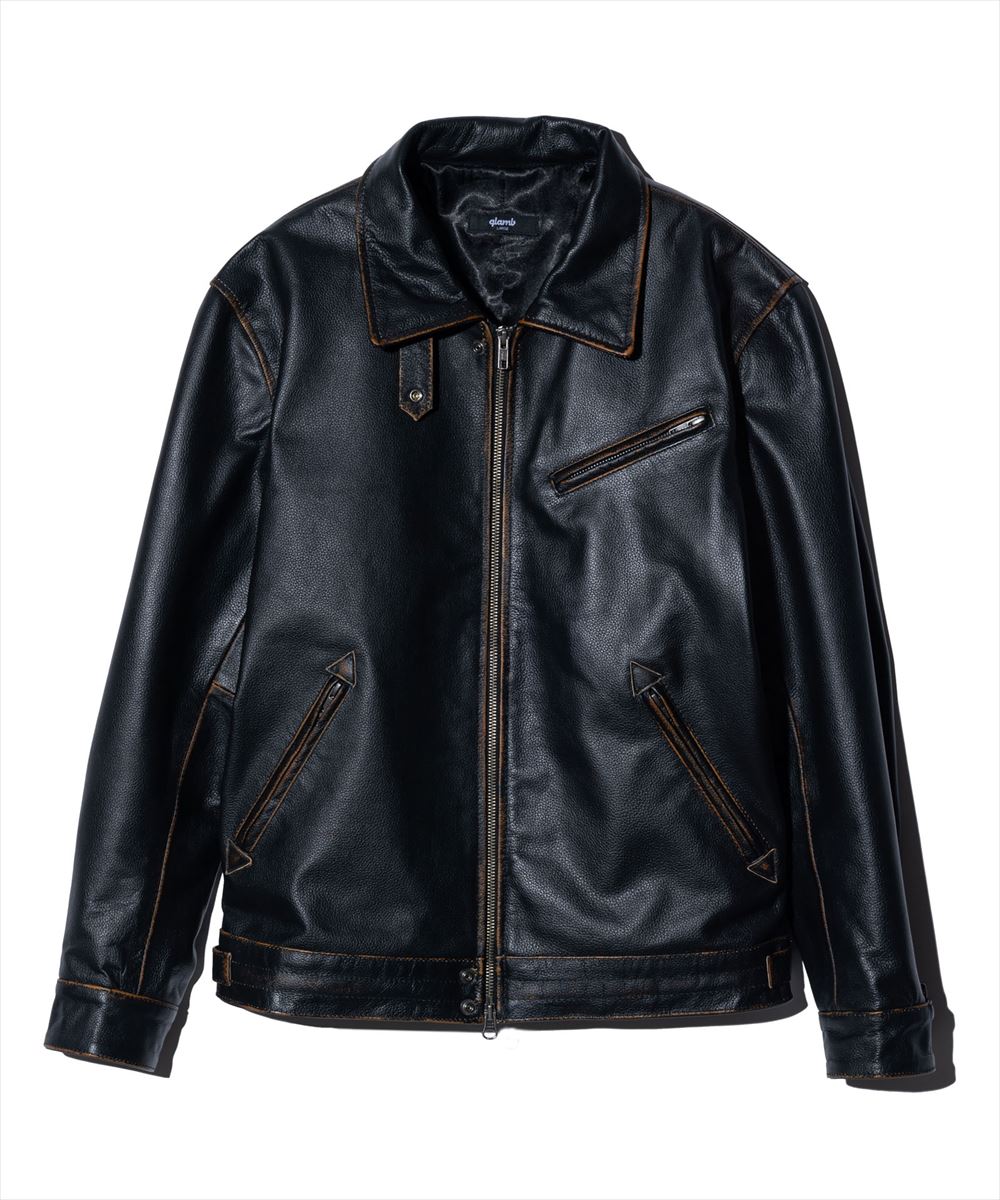 Hidden Valley Leather Jacket / ヒドゥンバレーレザージャケット glamb グラム
