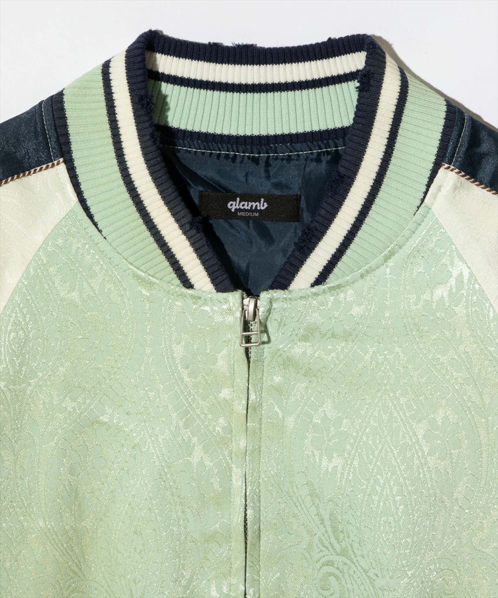 glamb グラム Aging Paisley Ska Jumper / エイジングペイズリースカジャンパー