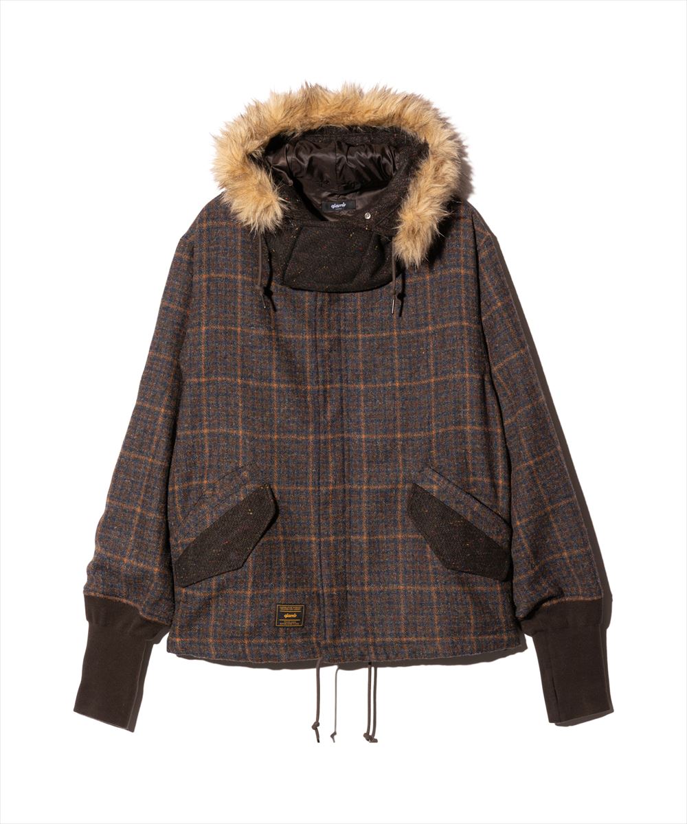 High Neck Short Mods Coat / ハイネックショートモッズコート glamb グラム