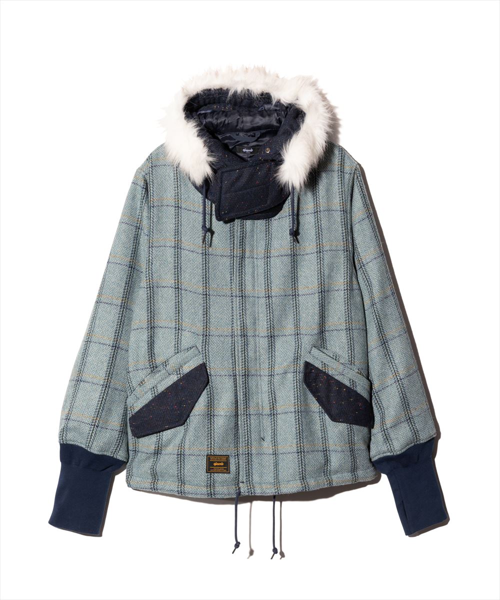 High Neck Short Mods Coat / ハイネックショートモッズコート glamb グラム