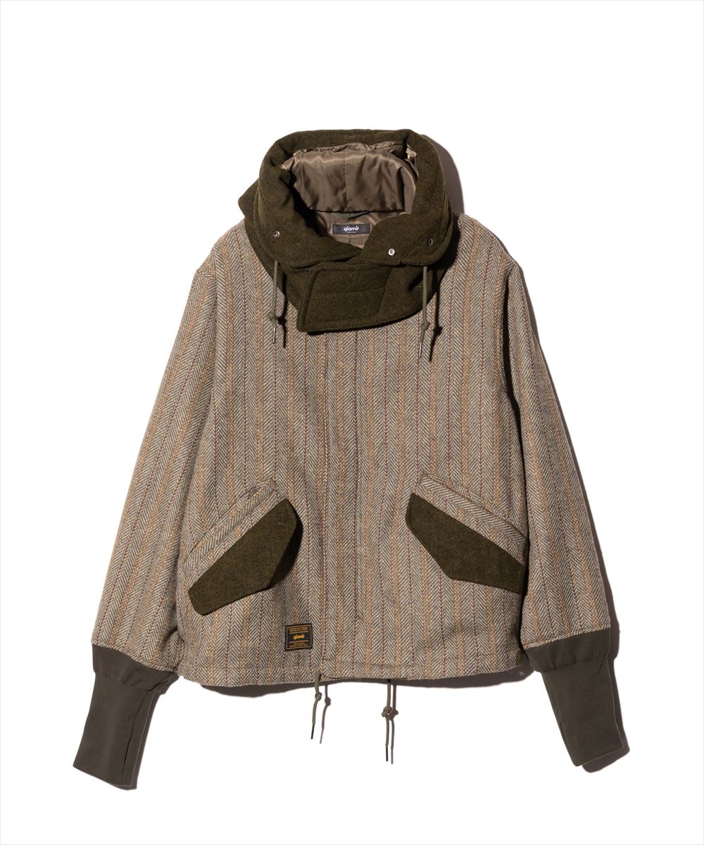 High Neck Short Mods Coat / ハイネックショートモッズコート glamb グラム