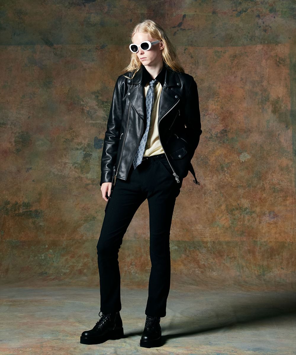 glamb グラム Calf Leather Riders Jacket / カーフレザーライダースジャケット