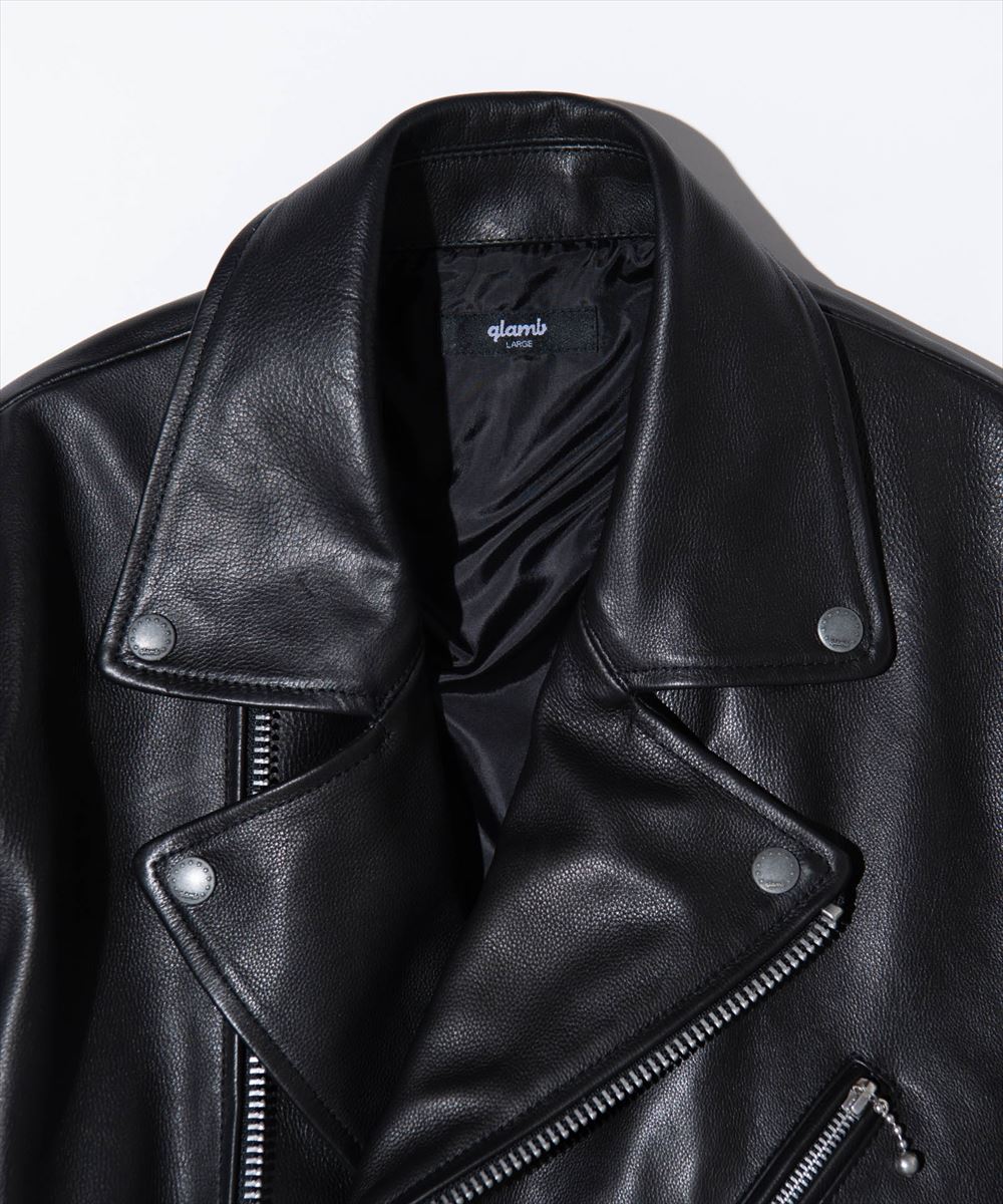 glamb グラム Calf Leather Riders Jacket / カーフレザーライダースジャケット