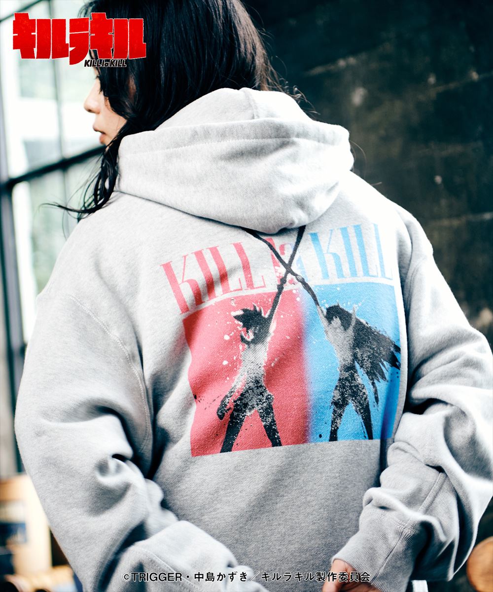 『キルラキル』 Ryuko ＆ Satsuki Hoodie / リュウコアンドサツキフーディ glamb グラム