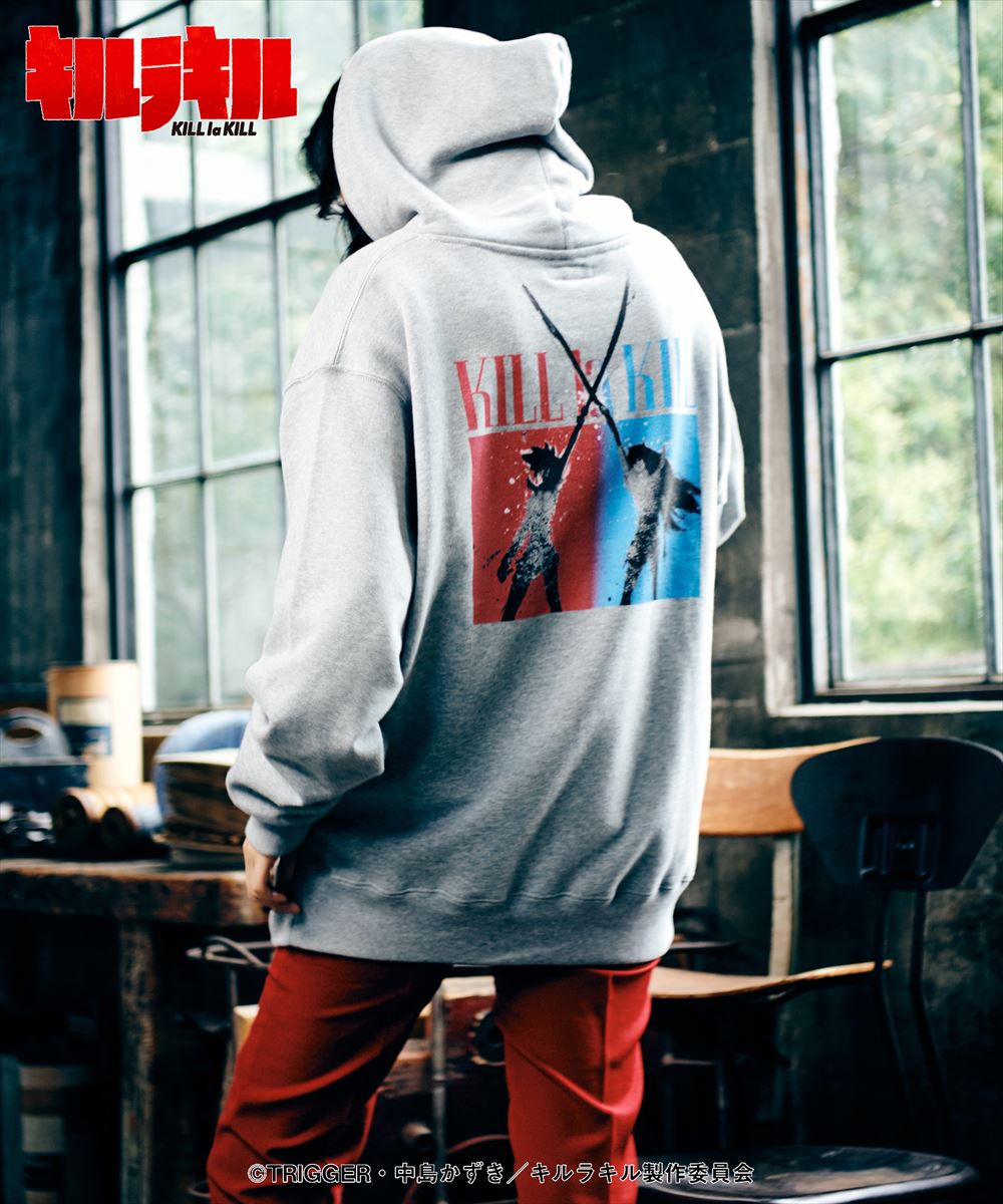 『キルラキル』 Ryuko ＆ Satsuki Hoodie / リュウコアンドサツキフーディ glamb グラム