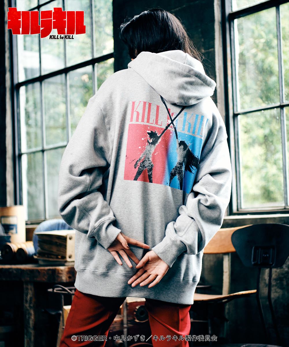 『キルラキル』 Ryuko ＆ Satsuki Hoodie / リュウコアンドサツキフーディ glamb グラム