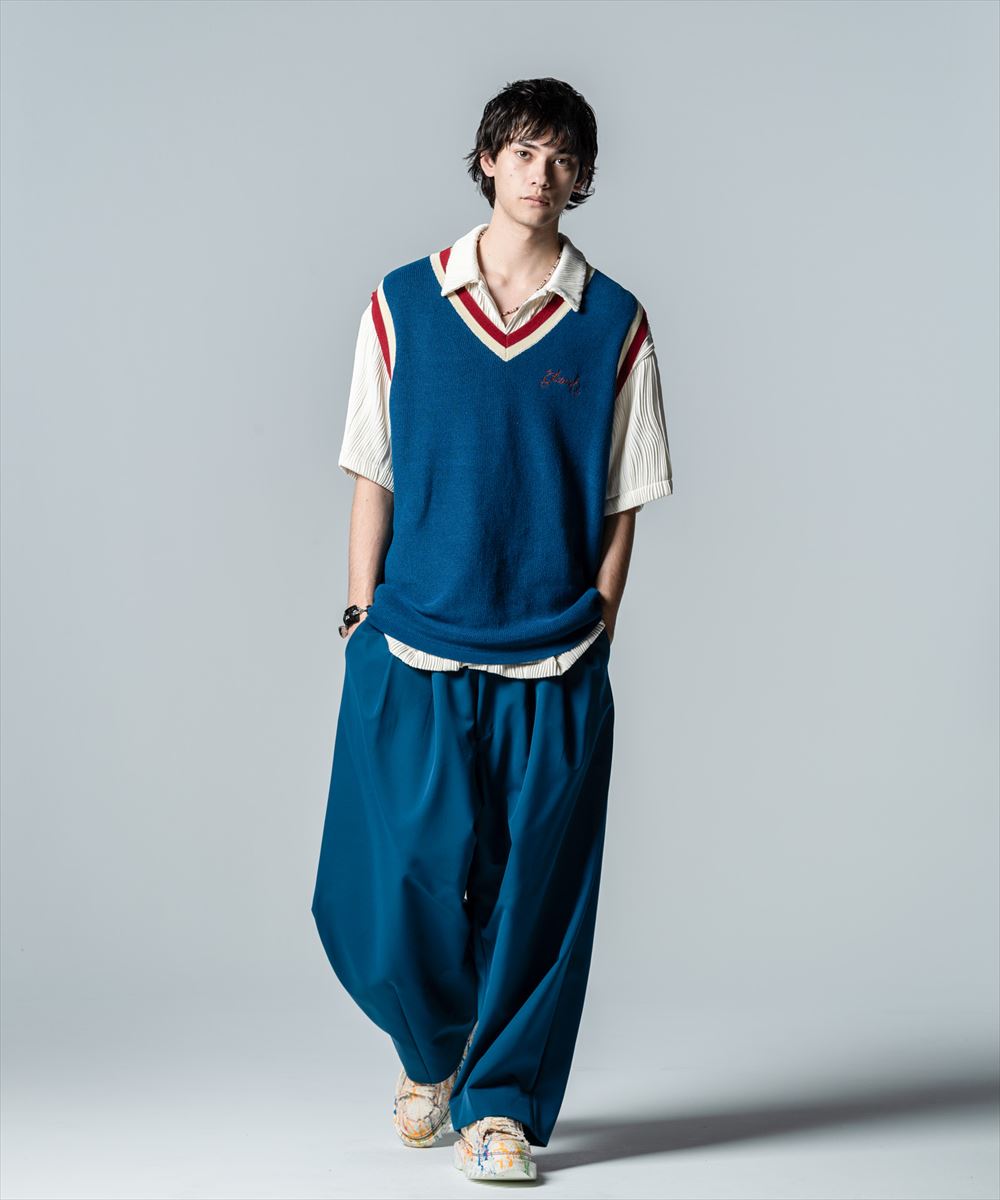 glamb グラム Tilden Knit Vest チルデンニットベスト