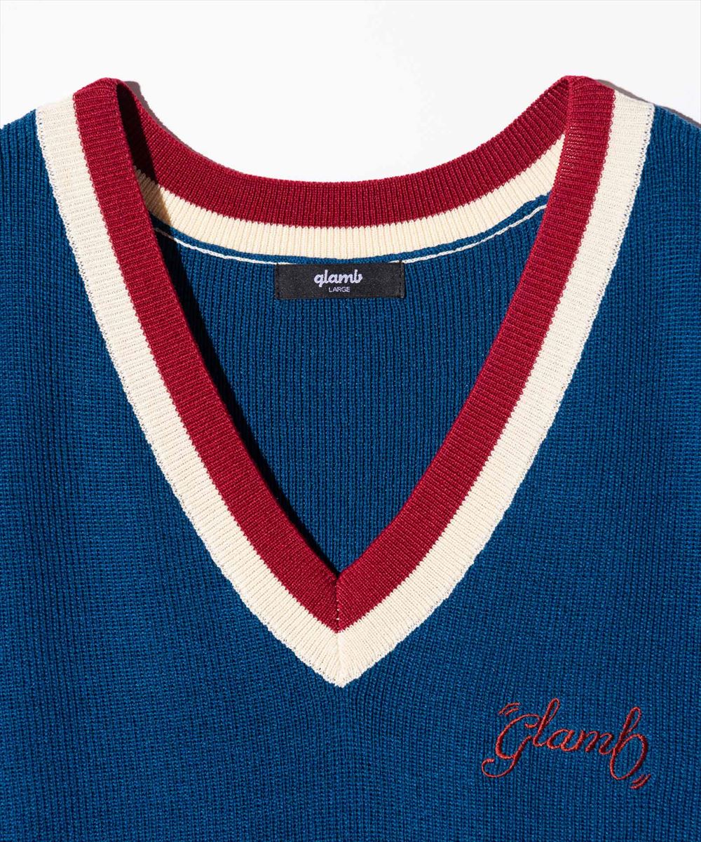 glamb グラム Tilden Knit Vest チルデンニットベスト