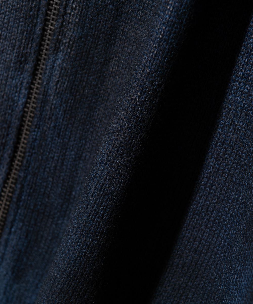 Paraffin Coated Knit Blouson / パラフィンコートニットブルゾン glamb グラム