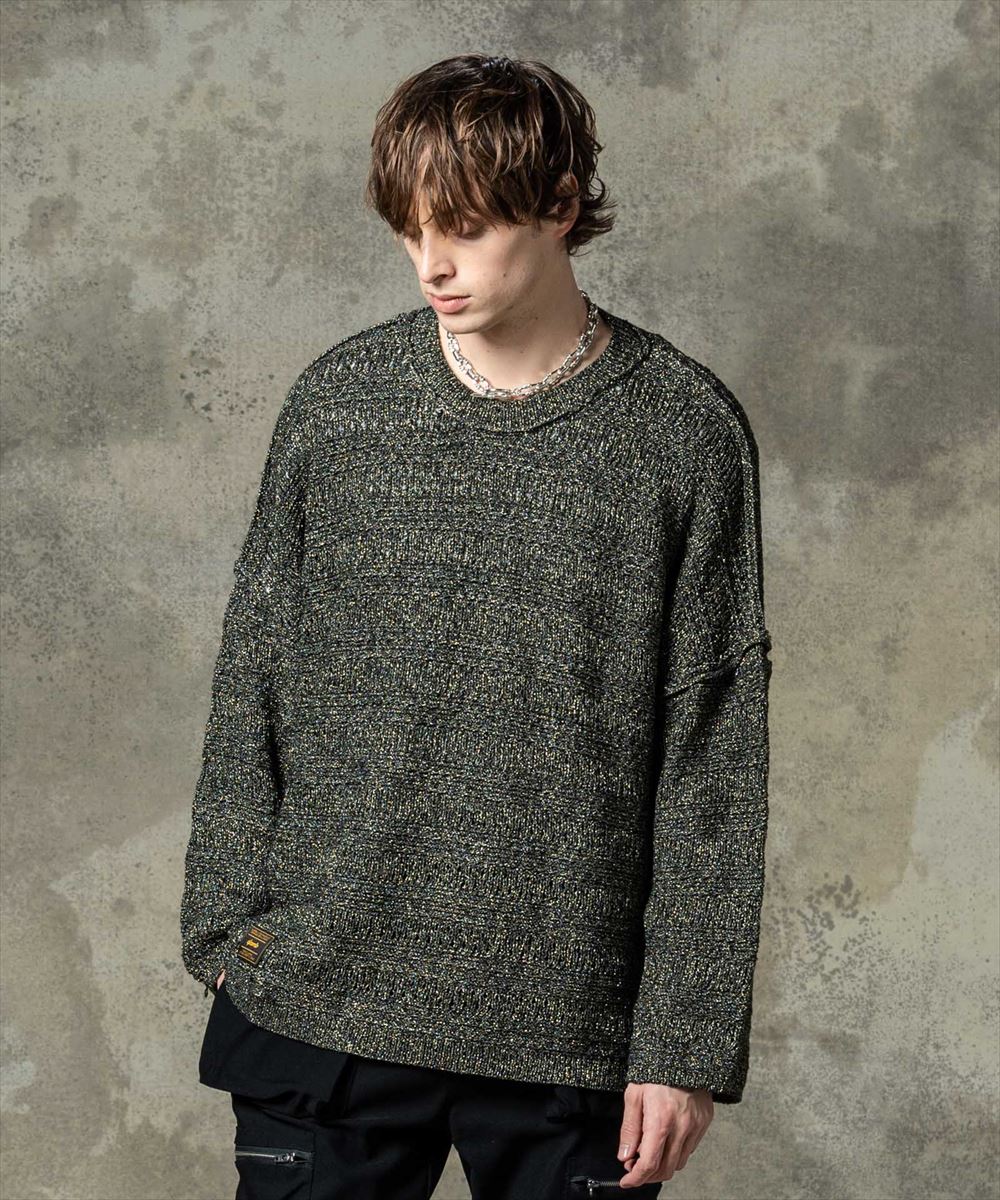 SALE/セール glamb グラム Glitter Openwork Knit / グリッターオープンワークニット 特別価格
