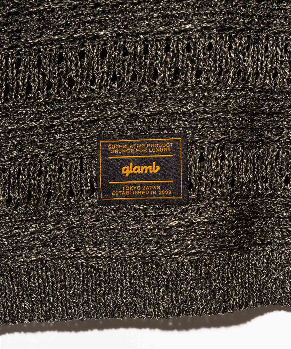 SALE/セール glamb グラム Glitter Openwork Knit / グリッターオープンワークニット 特別価格