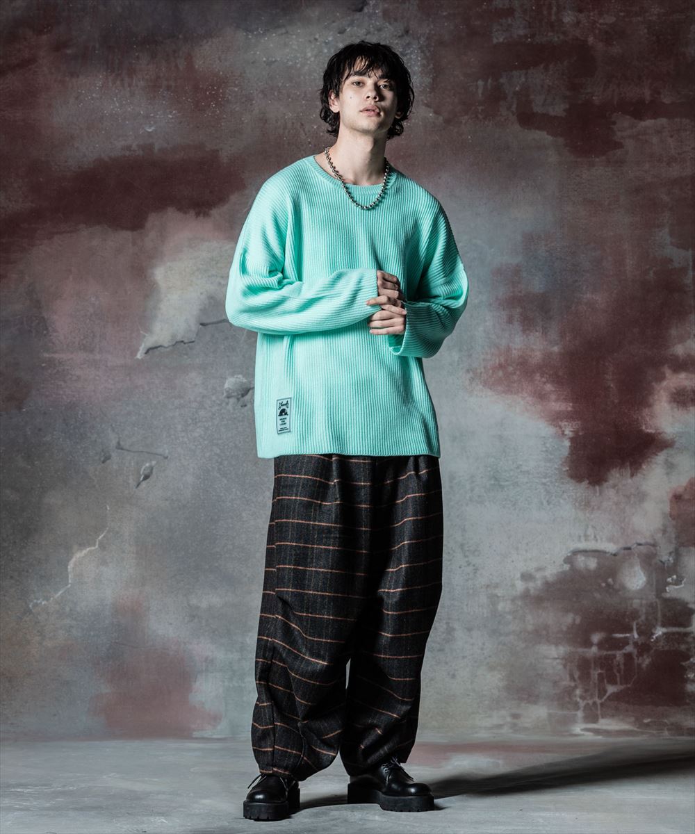 glamb グラム Rubber Tag Knit ラバータグニット