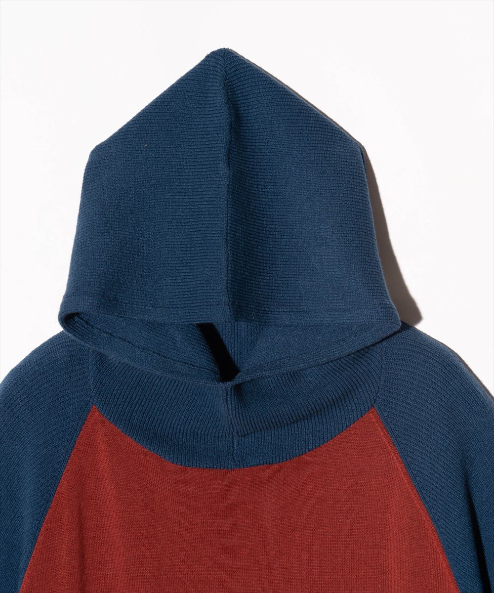 SALE/セール glamb グラム Half Sleeves Knit Hoodie / ハーフスリーブニットフーディ 特別価格