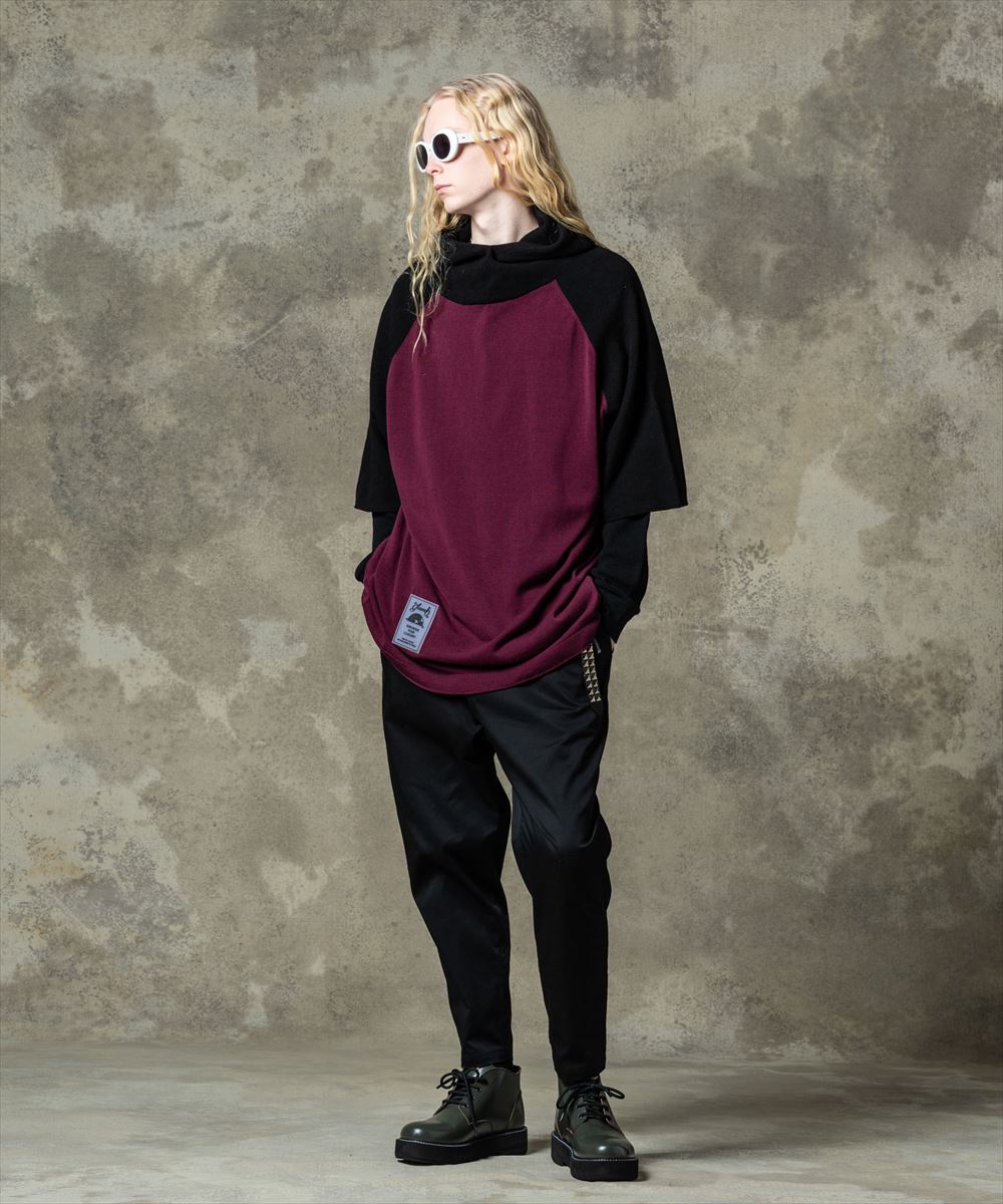 SALE/セール glamb グラム Half Sleeves Knit Hoodie / ハーフスリーブニットフーディ 特別価格