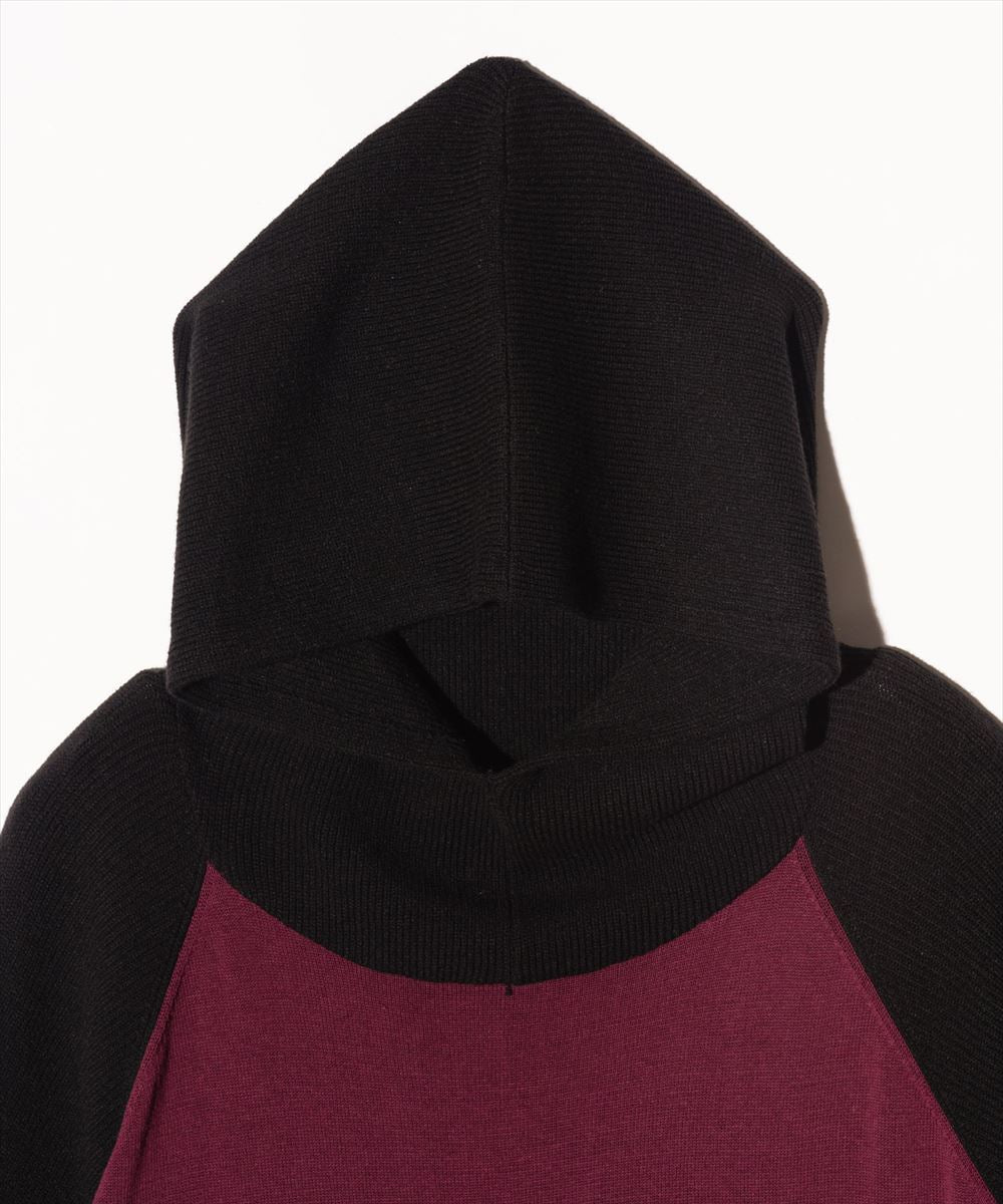 SALE/セール glamb グラム Half Sleeves Knit Hoodie / ハーフスリーブニットフーディ 特別価格
