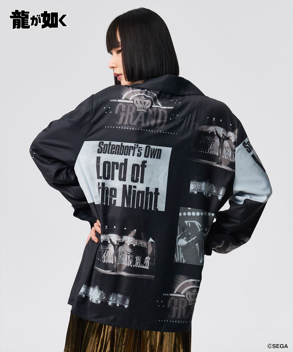 龍が如く 真島吾朗 Cabaret Master Majima Shirt / キャバレーマスターマジマシャツ glamb グラム