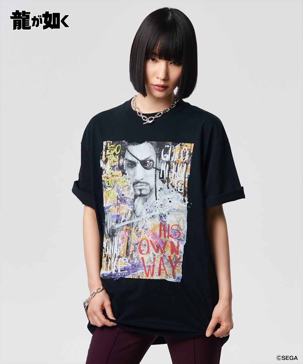 龍が如く 真島吾朗 Goro Majima T-Shirt / ゴロウマジマTシャツ glamb グラム
