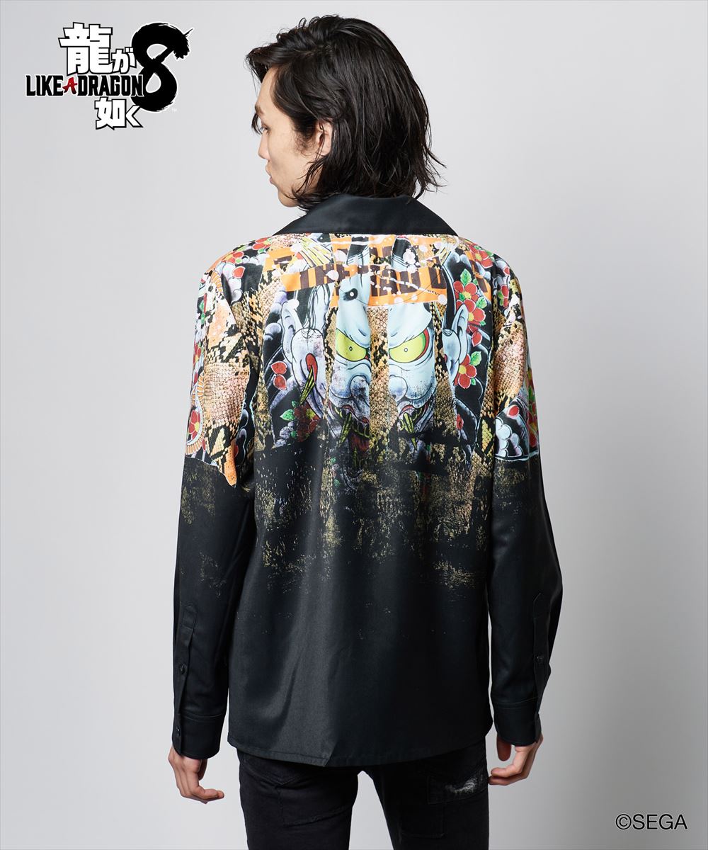 龍が如く8 glamb グラム Goro Majima Shirts / ゴロウマジマシャツ