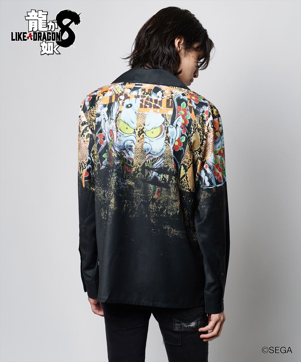 龍が如く8 glamb グラム Goro Majima Shirts / ゴロウマジマシャツ