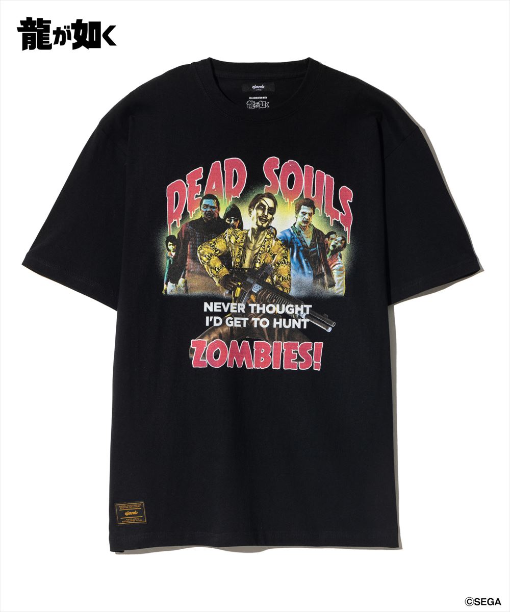 龍が如く 真島吾朗 Dead Souls T-shirt / デッドソウルズTシャツ glamb グラム