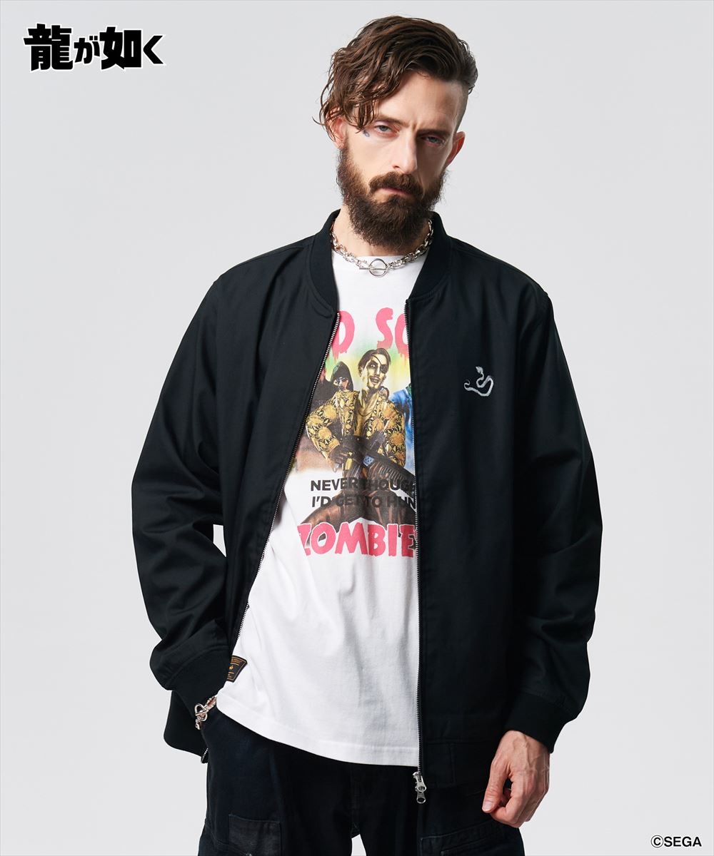 龍が如く 真島吾朗 Dead Souls T-shirt / デッドソウルズTシャツ glamb グラム