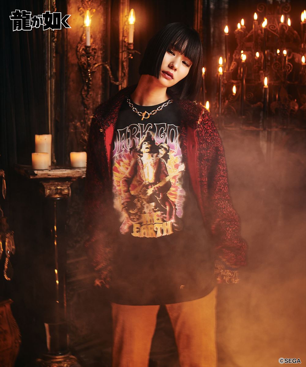 龍が如く 真島吾朗 Goro Majima Guitarist Cutsew / ゴロウマジマギタリストカットソー glamb グラム