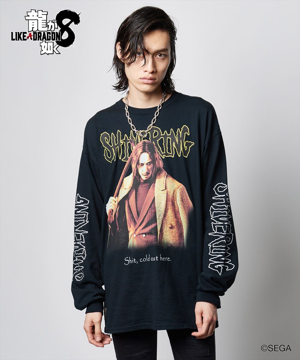 龍が如く8 glamb グラム Yutaka Yamai Long Sleeves T-shirt / ユタカヤマイロングスリーブTシャツ