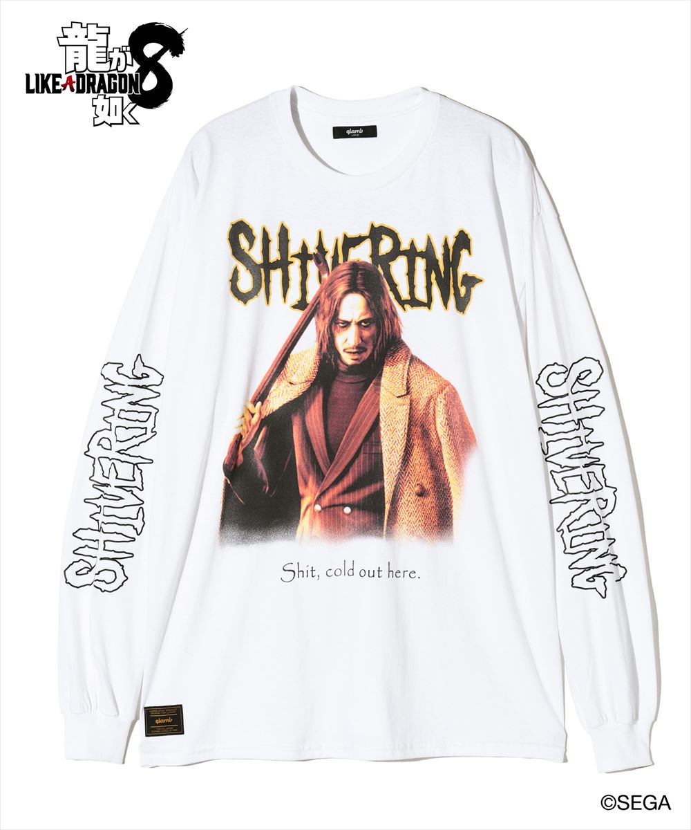 龍が如く8 glamb グラム Yutaka Yamai Long Sleeves T-shirt / ユタカヤマイロングスリーブTシャツ