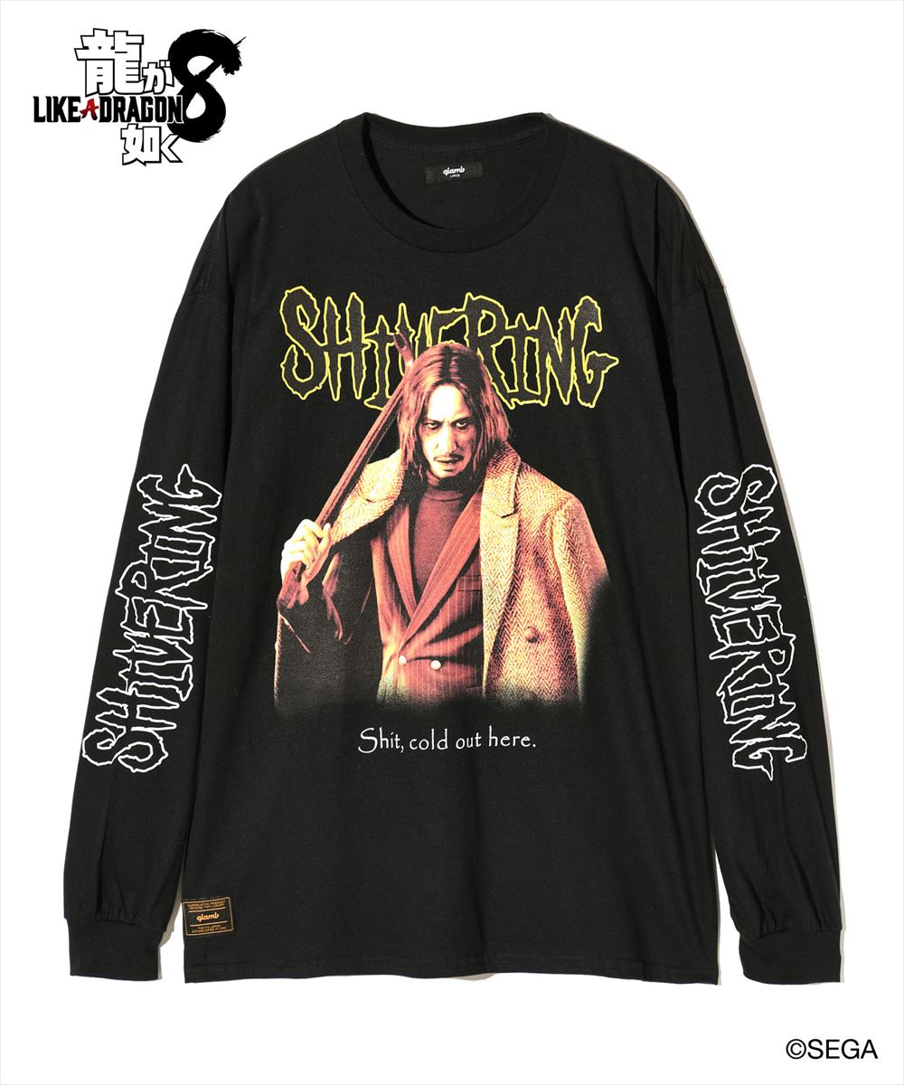 龍が如く8 glamb グラム Yutaka Yamai Long Sleeves T-shirt / ユタカヤマイロングスリーブTシャツ