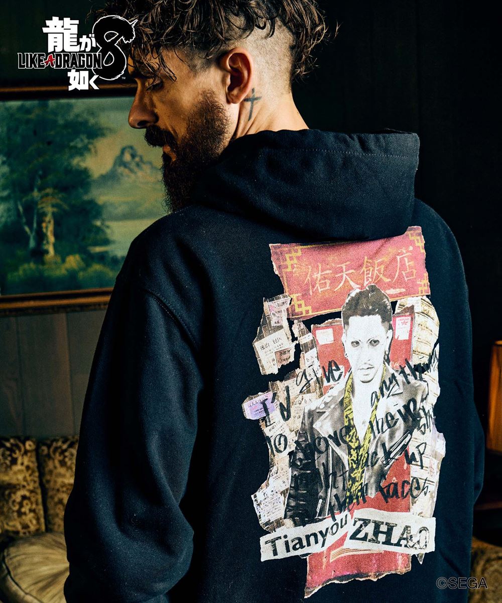 龍が如く8 glamb グラム Tianyou Zhao Hoodie / テンユウチョウフーディ