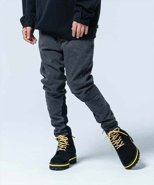 glamb グラム Poly denim Poly pants ポリーデニム