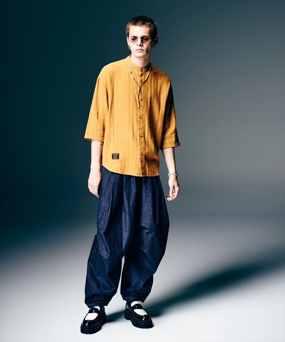 Crossover Tuck Pants / クロスオーバータックパンツ glamb グラム