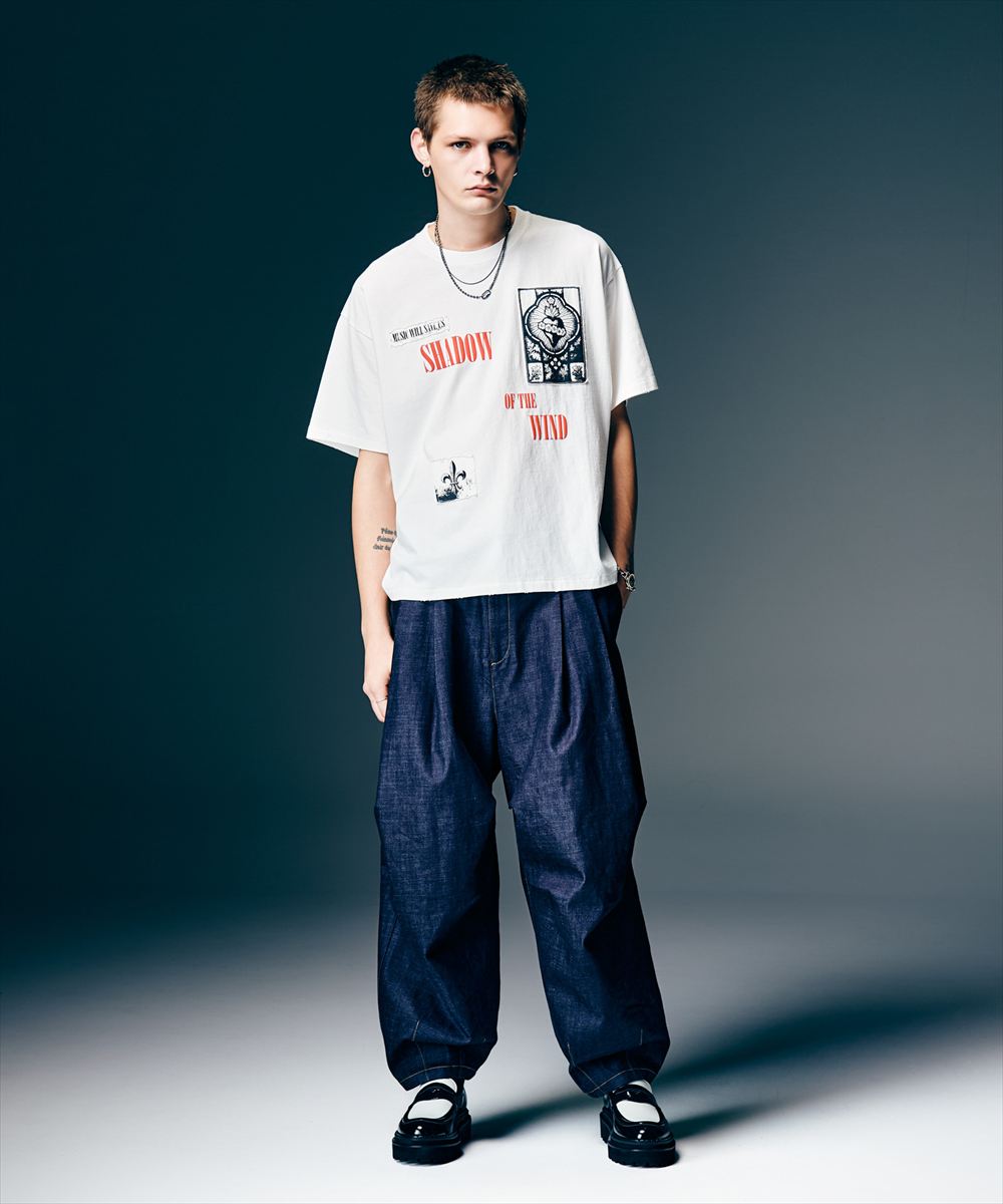Crossover Tuck Pants / クロスオーバータックパンツ glamb グラム