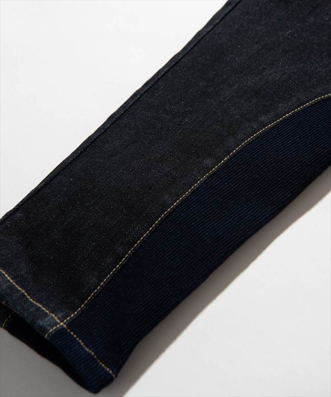 glamb グラム Poly denim Poly pants ポリーデニム