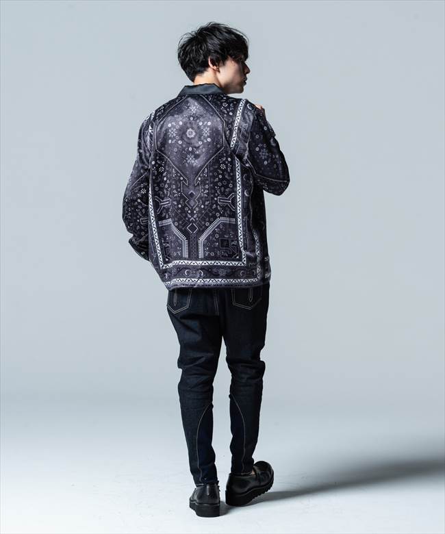 glamb グラム Poly denim Poly pants ポリーデニム