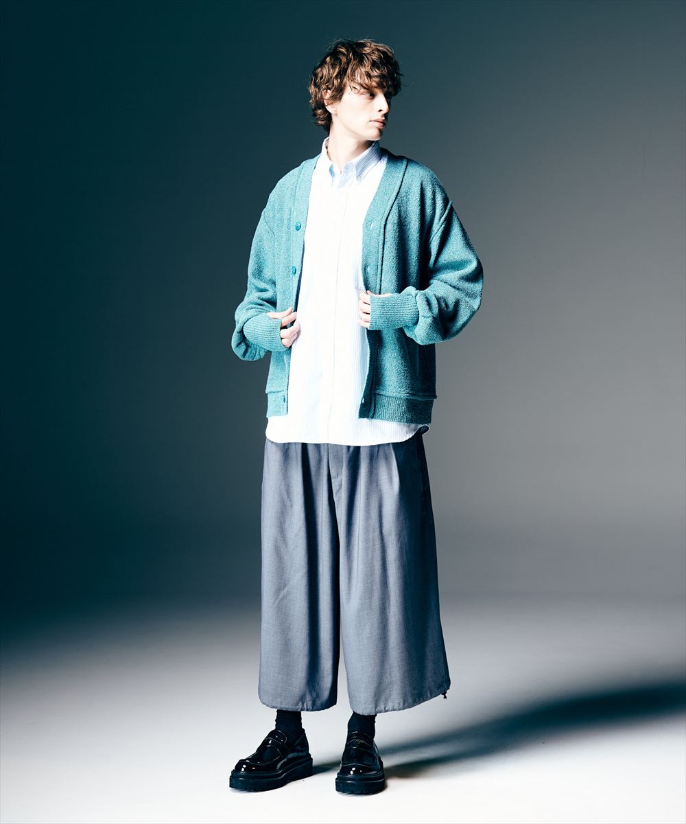 Easy Wide Cropped Pants / イージーワイドクロップドパンツ glamb グラム